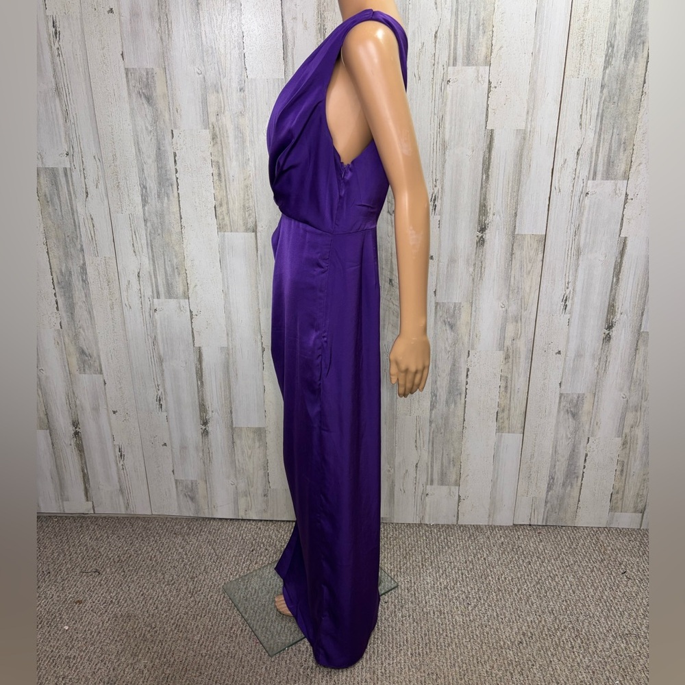 DO+BE Vibrant‎ Purple One-Shoulder Dress - Picture 4 of 10